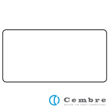 MG-SIGNS-VY 990825 52x105mm white warning rectanble label
